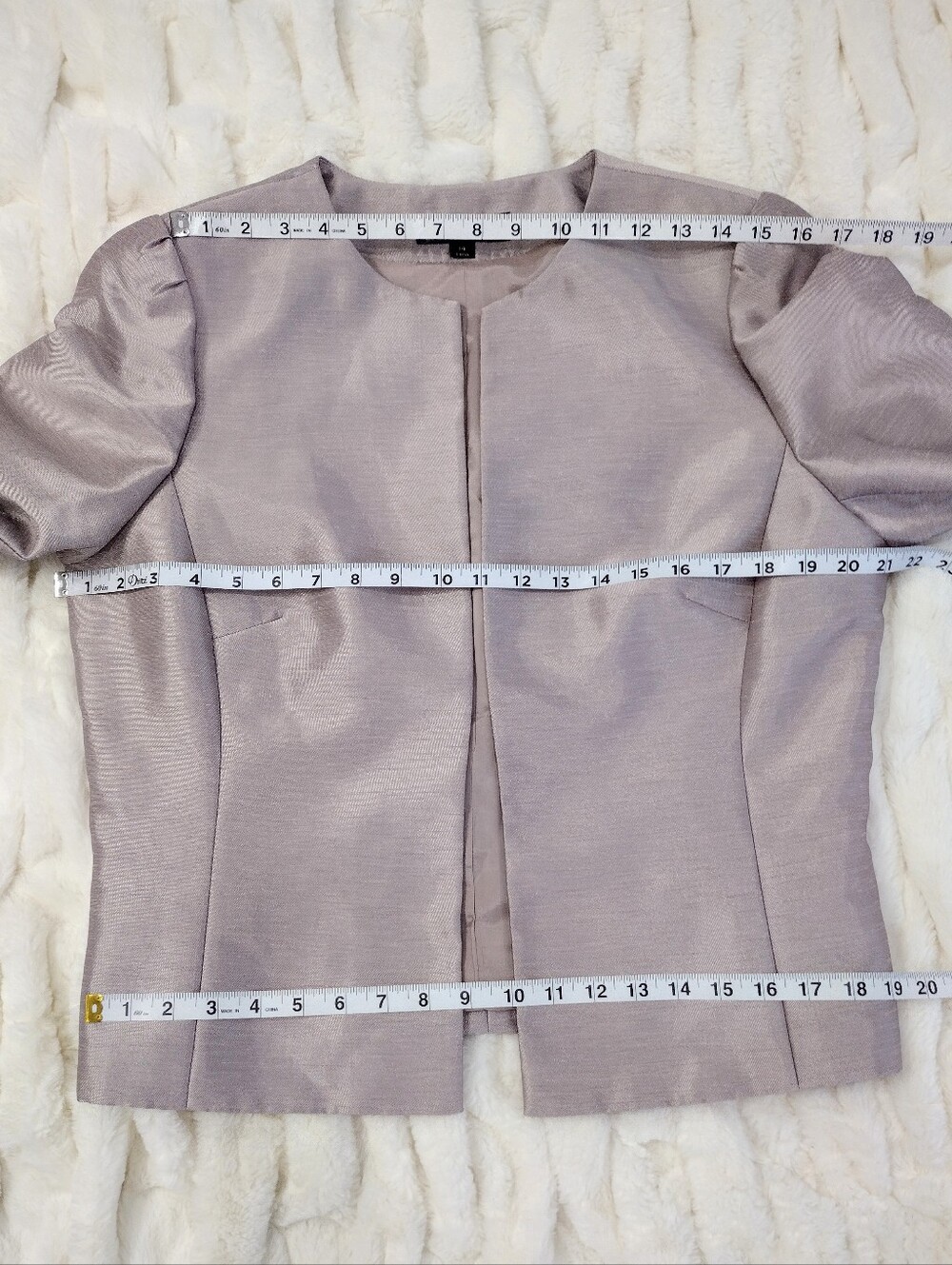 Tahari Sz 14 Women's Taupe Skirt Suit - Classic Three-Piece Set - Picture 10 of 16
